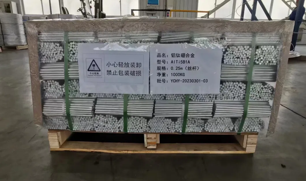 Aluminum Boron Master Alloy Alb Alb3 Alb5 Alb8 Alloy with Al B Different Ratio